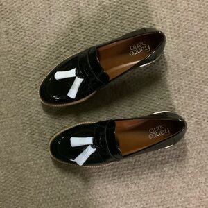 Franco Sarto Black Flats